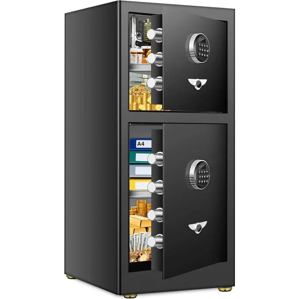Home Security Keypad - Сейф с двойной дверцей, высотой 35,4