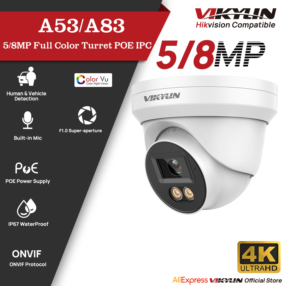 Home Security Service - IP-камера видеонаблюдения VIKYLIN 5/8 МП HD,
