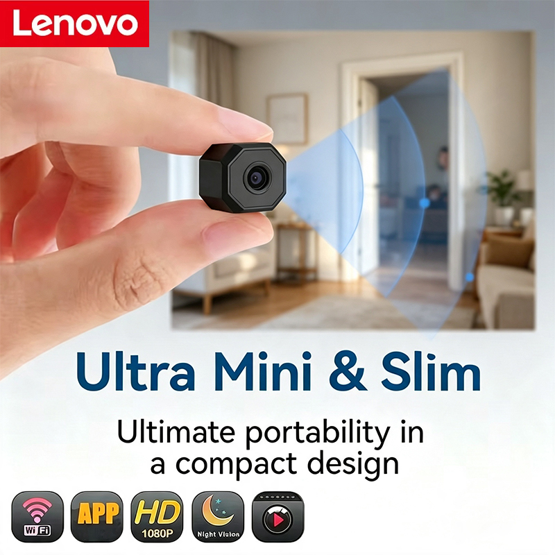 Home Security Lidar - Беспроводная камера Lenovo 4K для видеонаблюдения,