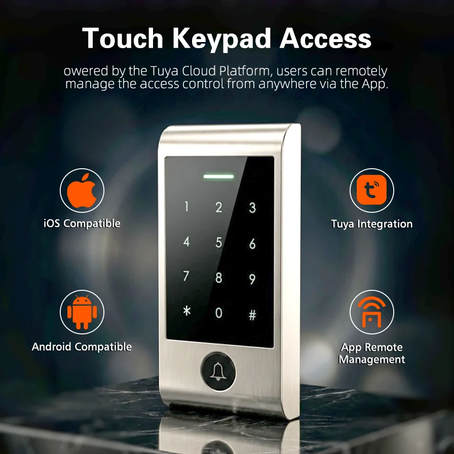 Home Security Keypad - Усовершенствованная система контроля доступа с сенсорной
