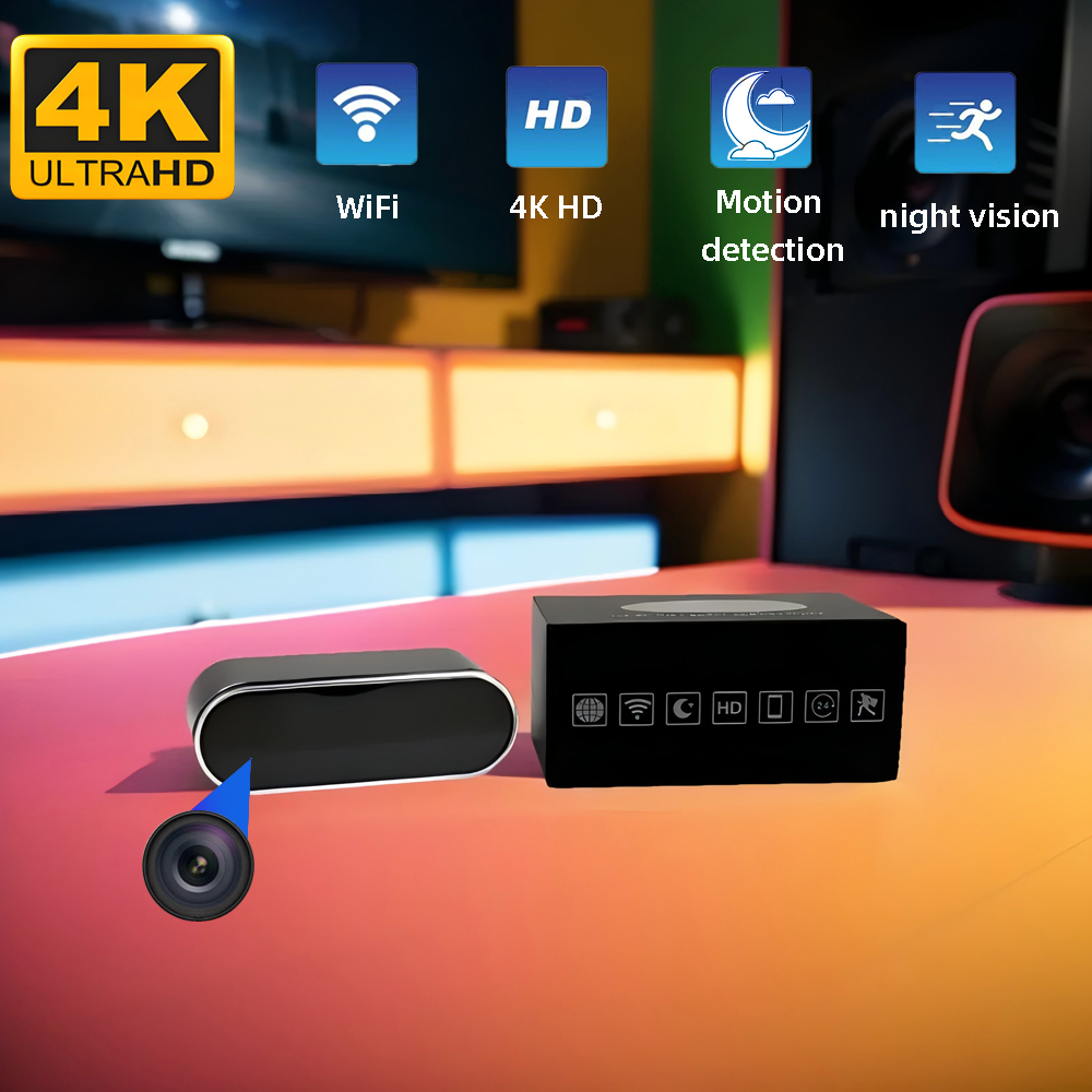 Home Security Hidden Cameras - Новая усовершенствованная мини-камера-часы 4KHD с поддержкой