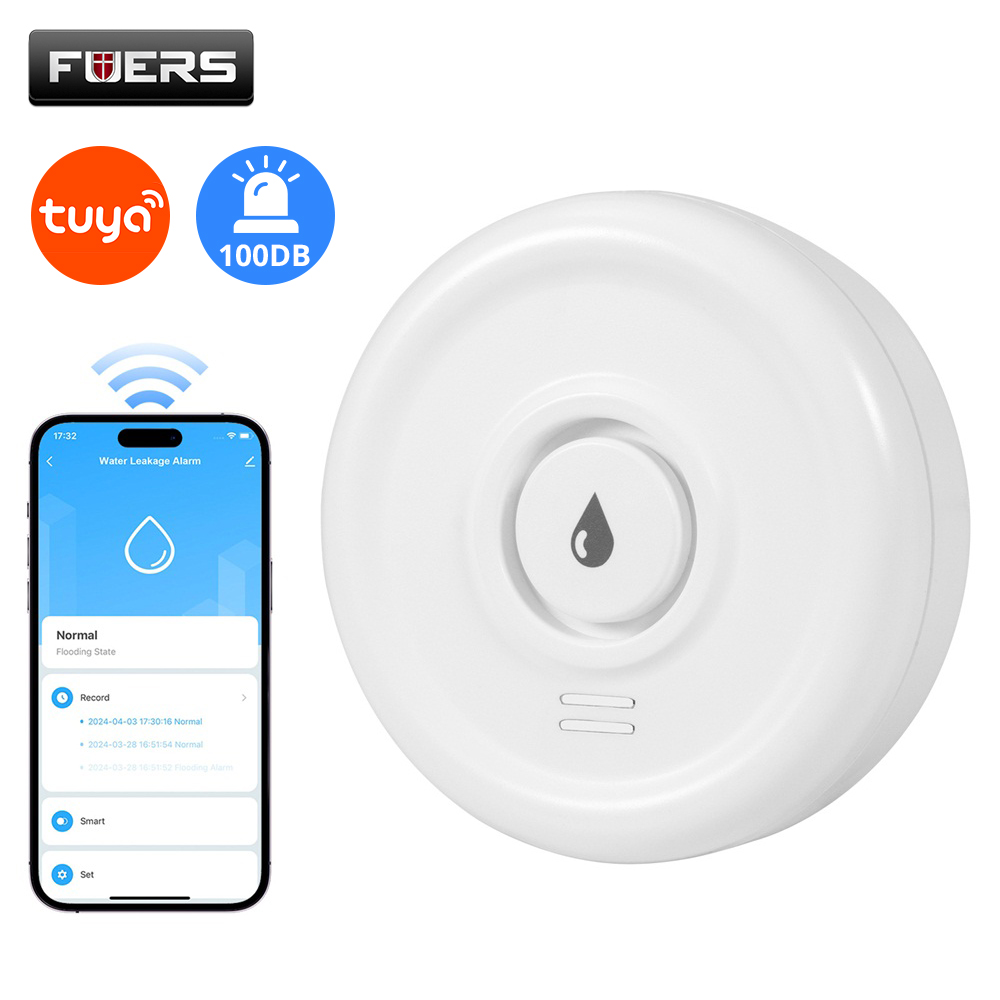 Home Security Alarm System - Детектор утечки воды Fuers, умная домашняя