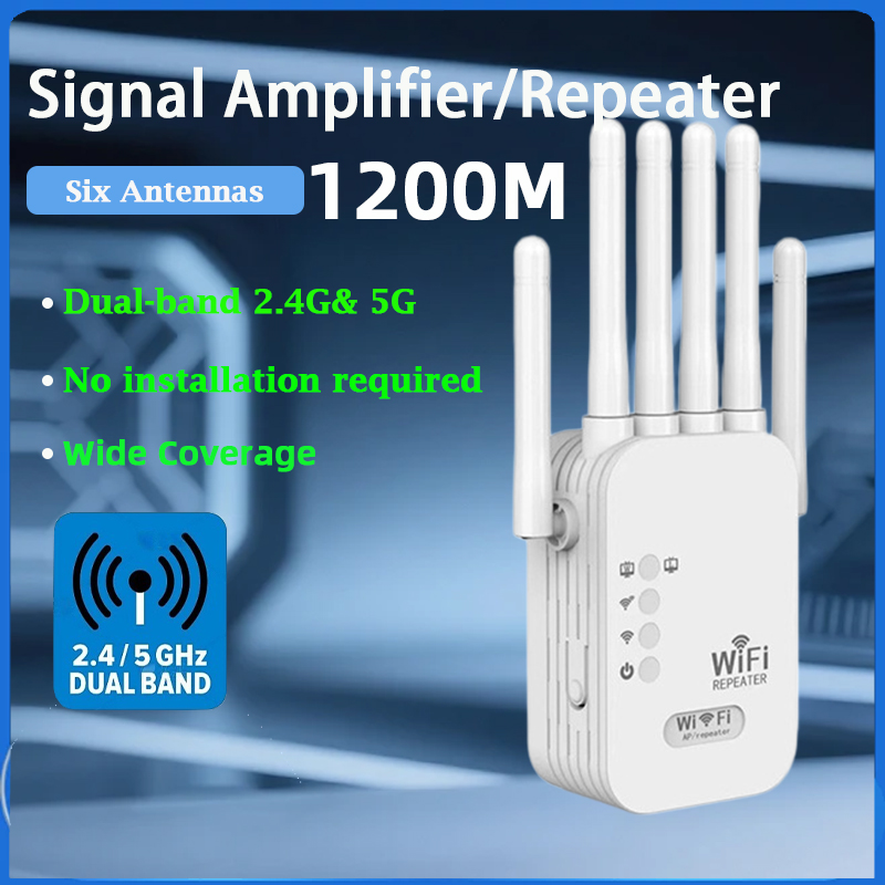 Home Security Service - Беспроводной Wi-Fi ретранслятор KATORD 1200 Мбит/с,
