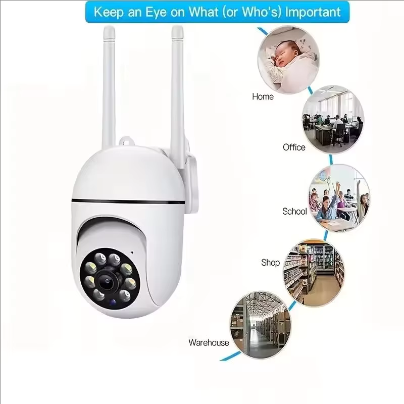 Home Security Hidden Cameras - Камера видеонаблюдения A7 1080P, Wi-Fi, уличная,