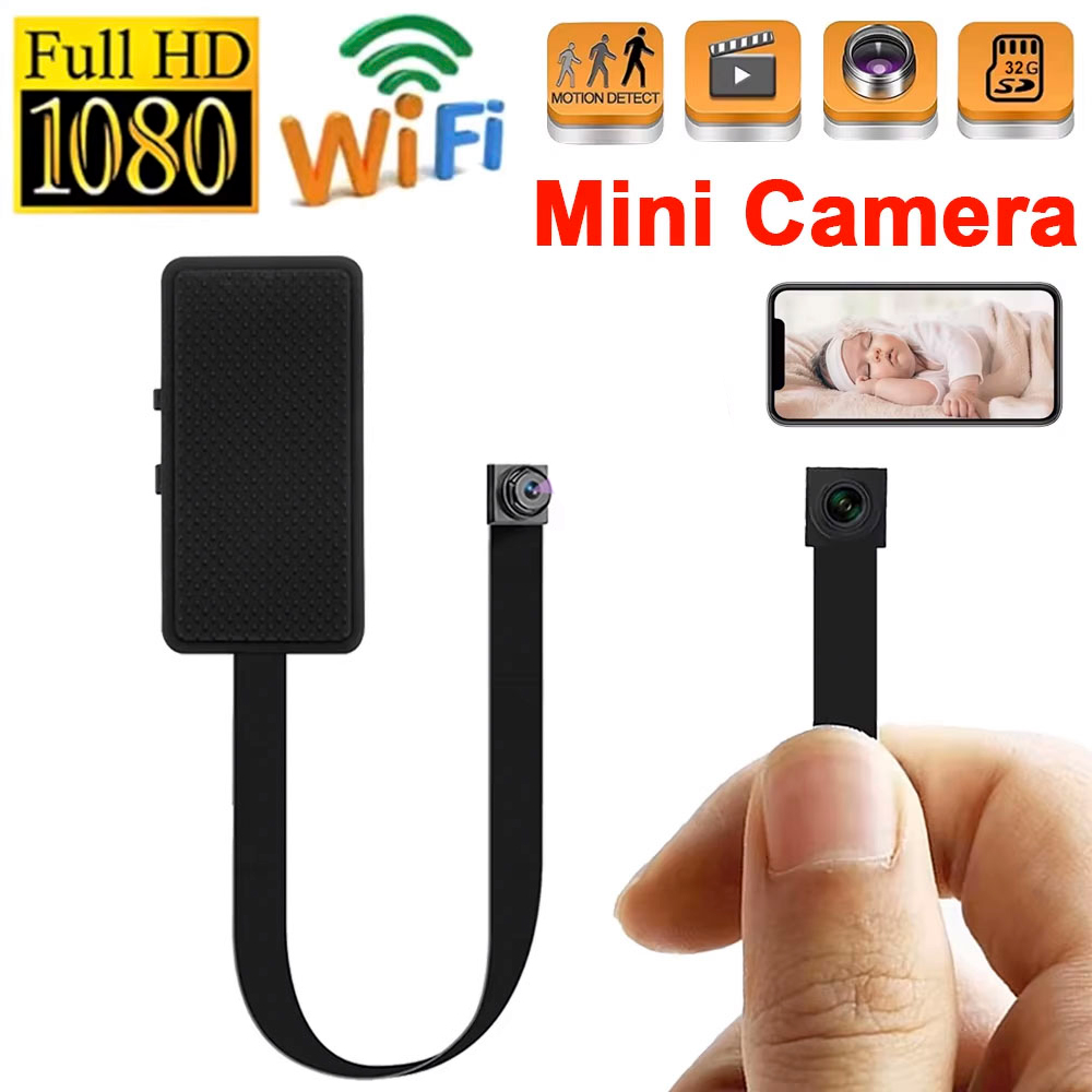 Home Security Hidden Cameras - Мини-камера 1080P HD DIY с Wi-Fi,
