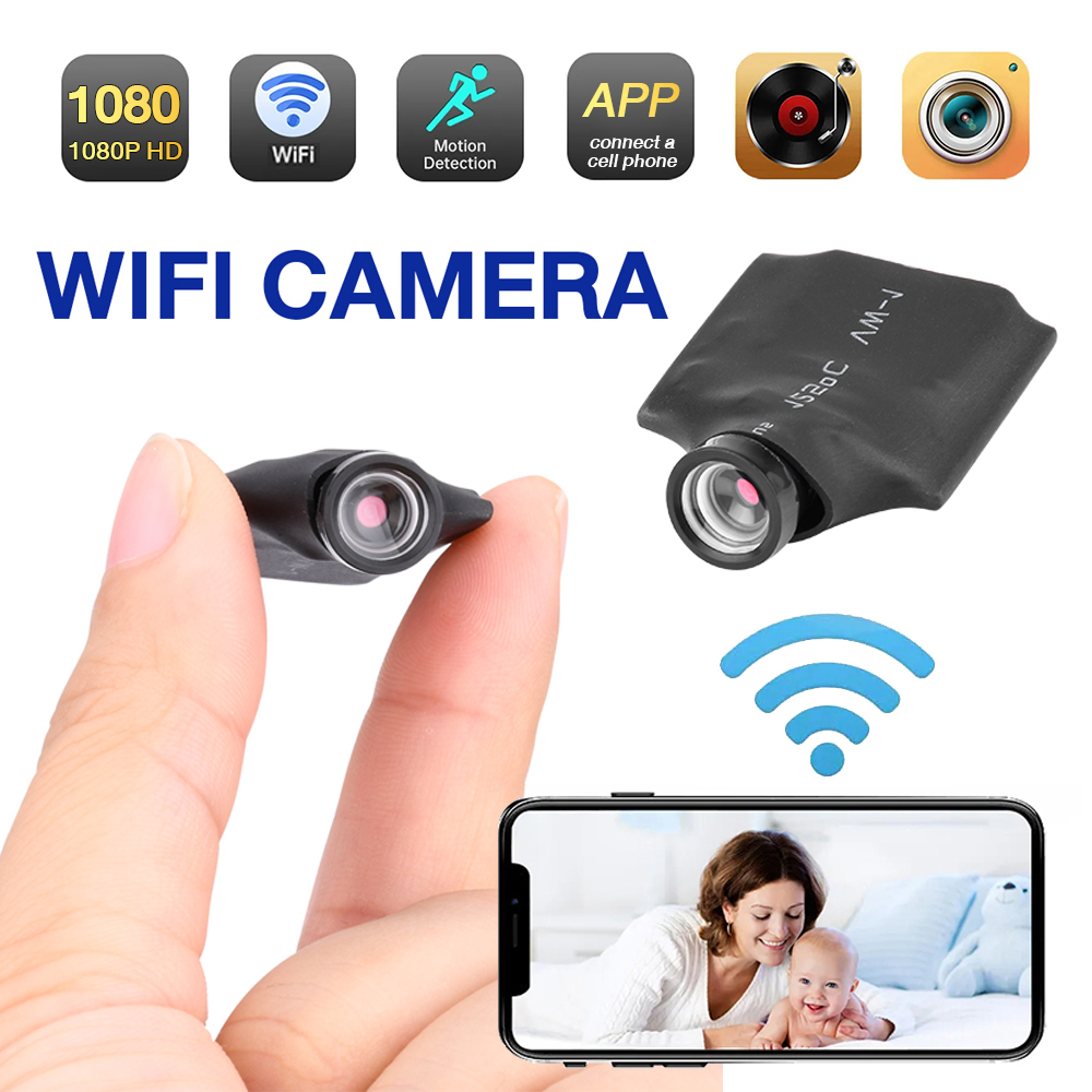 Home Security Hidden Cameras - Мини-камера Wi-Fi 1080P HD DIY портативный