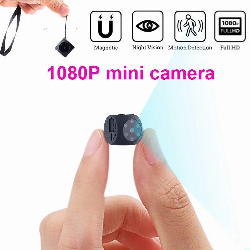 Home Security Hidden Cameras - Мини-камера для тела, портативная 1080P HD