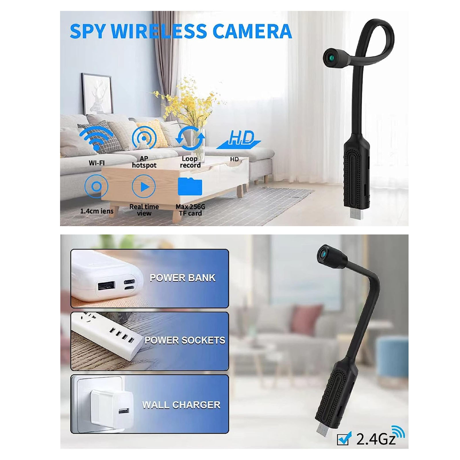 Беспроводная мини-камера безоп – обзор и цена Home Security Hidden Cameras