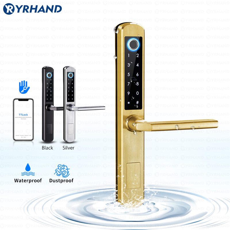 IP66 Золото Нержавеющая сталь  – обзор и цена Home Security Keypad