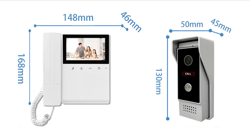 4,3-дюймовый TFT-монитор, 4, п – обзор и цена Peephole Camera Viewer