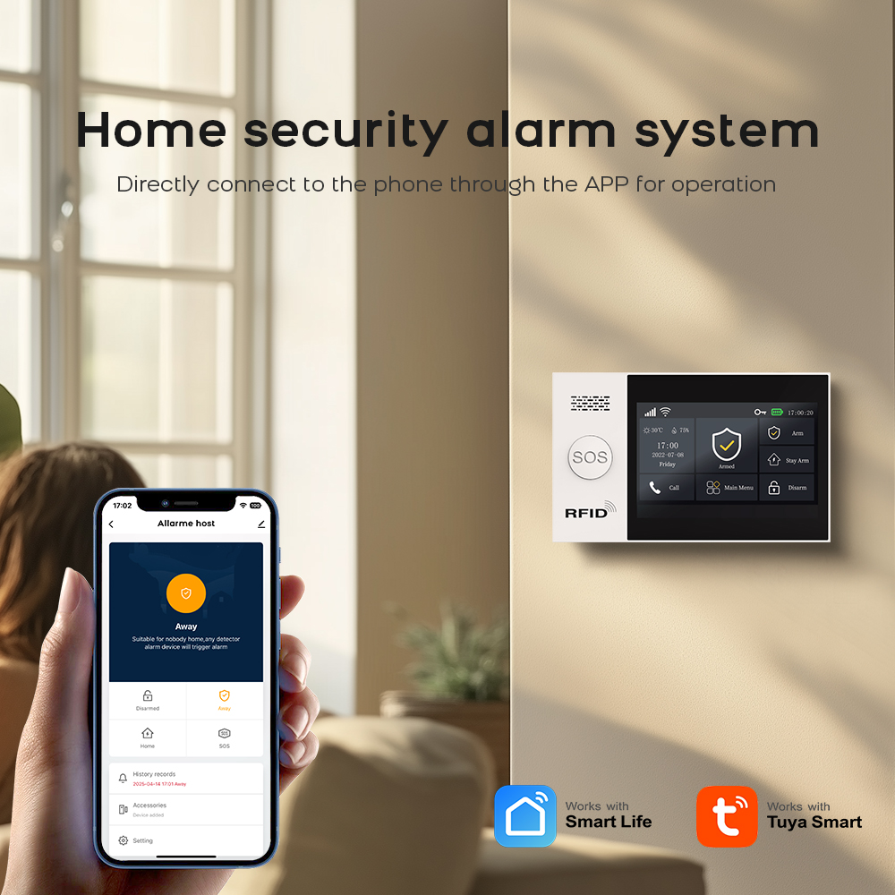 Беспроводная домашняя охранная – обзор и цена Home Security System Installation