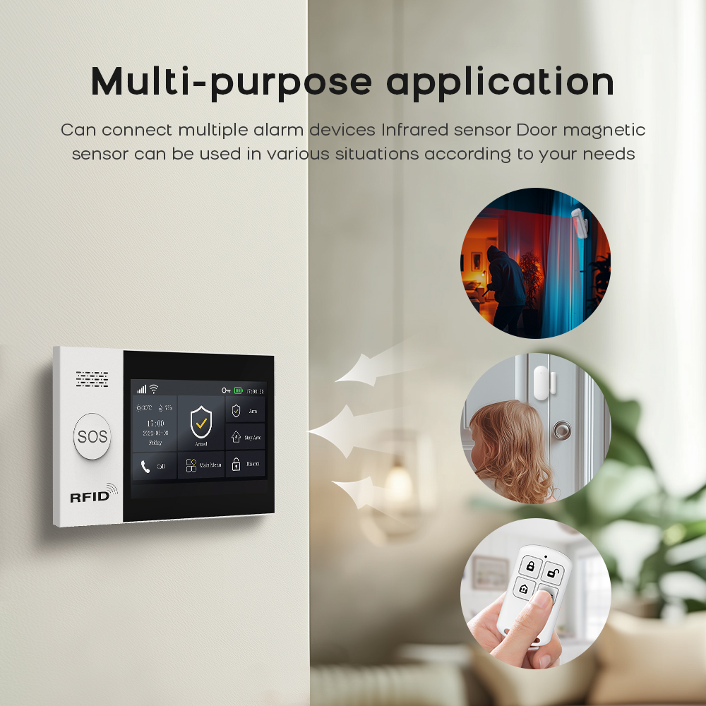 Беспроводная домашняя охранная – обзор и цена Home Security System Installation