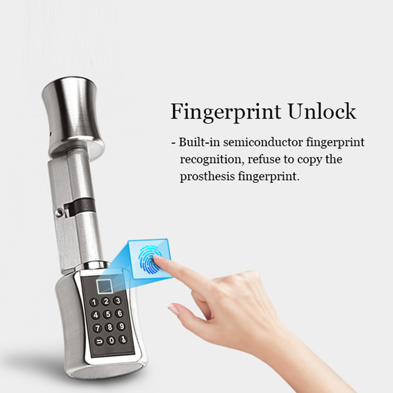 Электронный замок со сканером  – обзор и цена Home Security Keypad