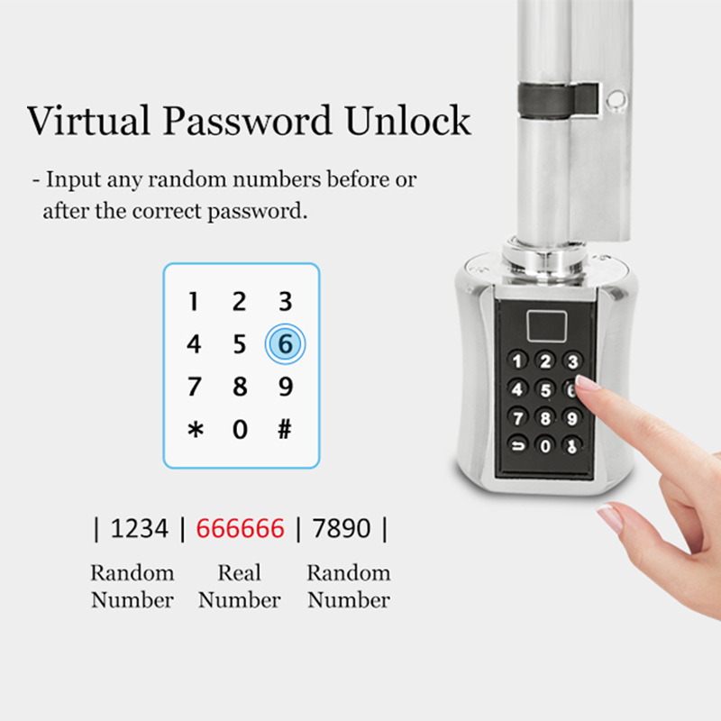 Электронный замок со сканером  – обзор и цена Home Security Keypad