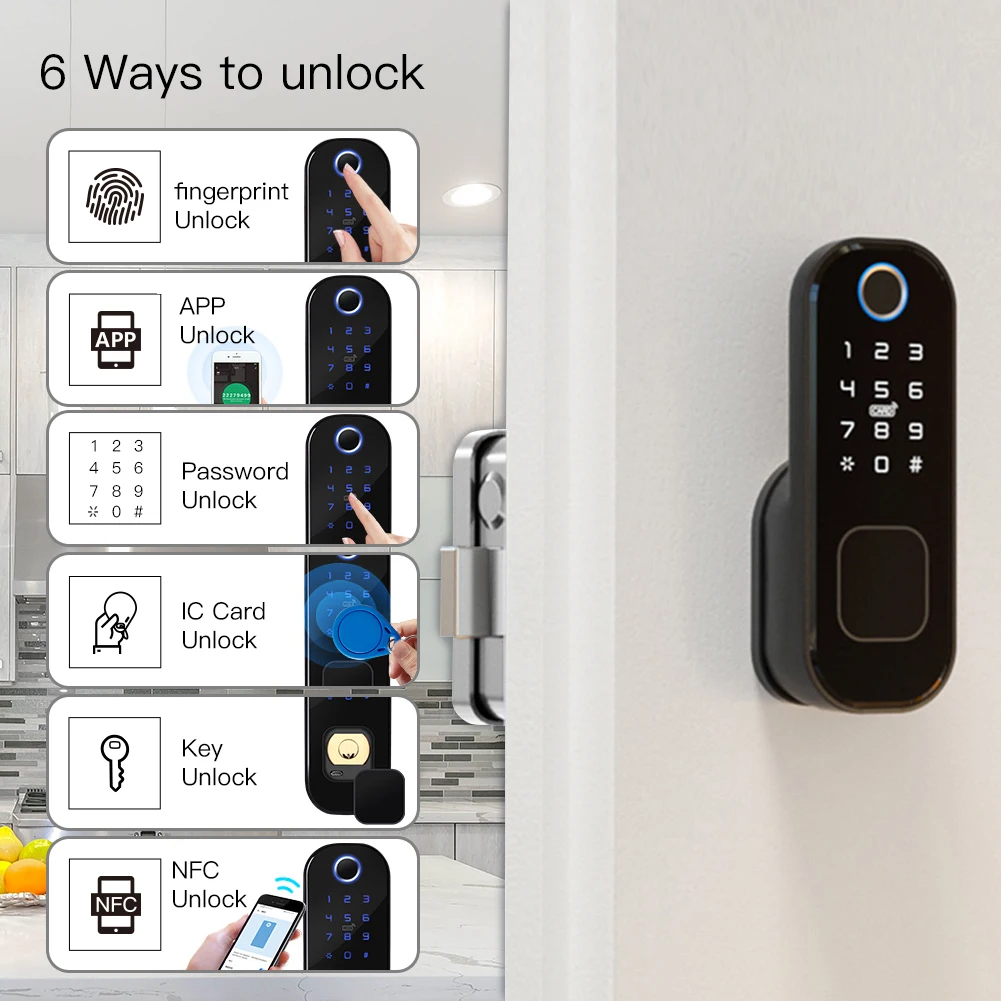 MOES WiFi Tuya умный замок две – обзор и цена Home Security Locks For Doors