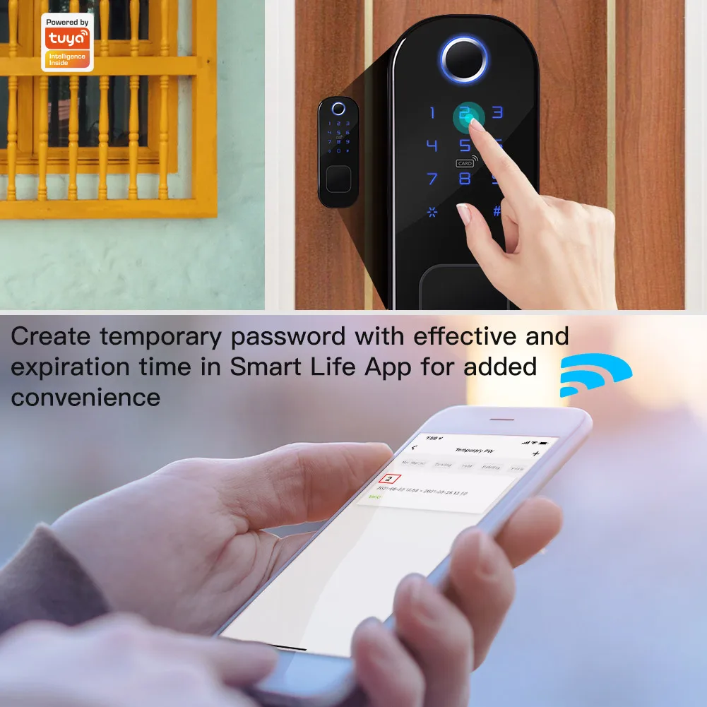 MOES WiFi Tuya умный замок две – обзор и цена Home Security Locks For Doors