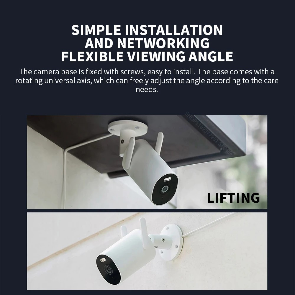 Уличная камера Xiaomi AW300 IP – обзор и цена Home Security Camera Xiaomi
