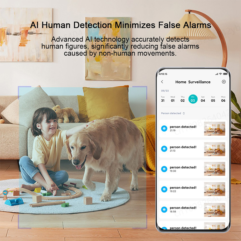 XIAOMI Интеллектуальная Wi-Fi  – обзор и цена Xiaomi Home Security Camera 2K