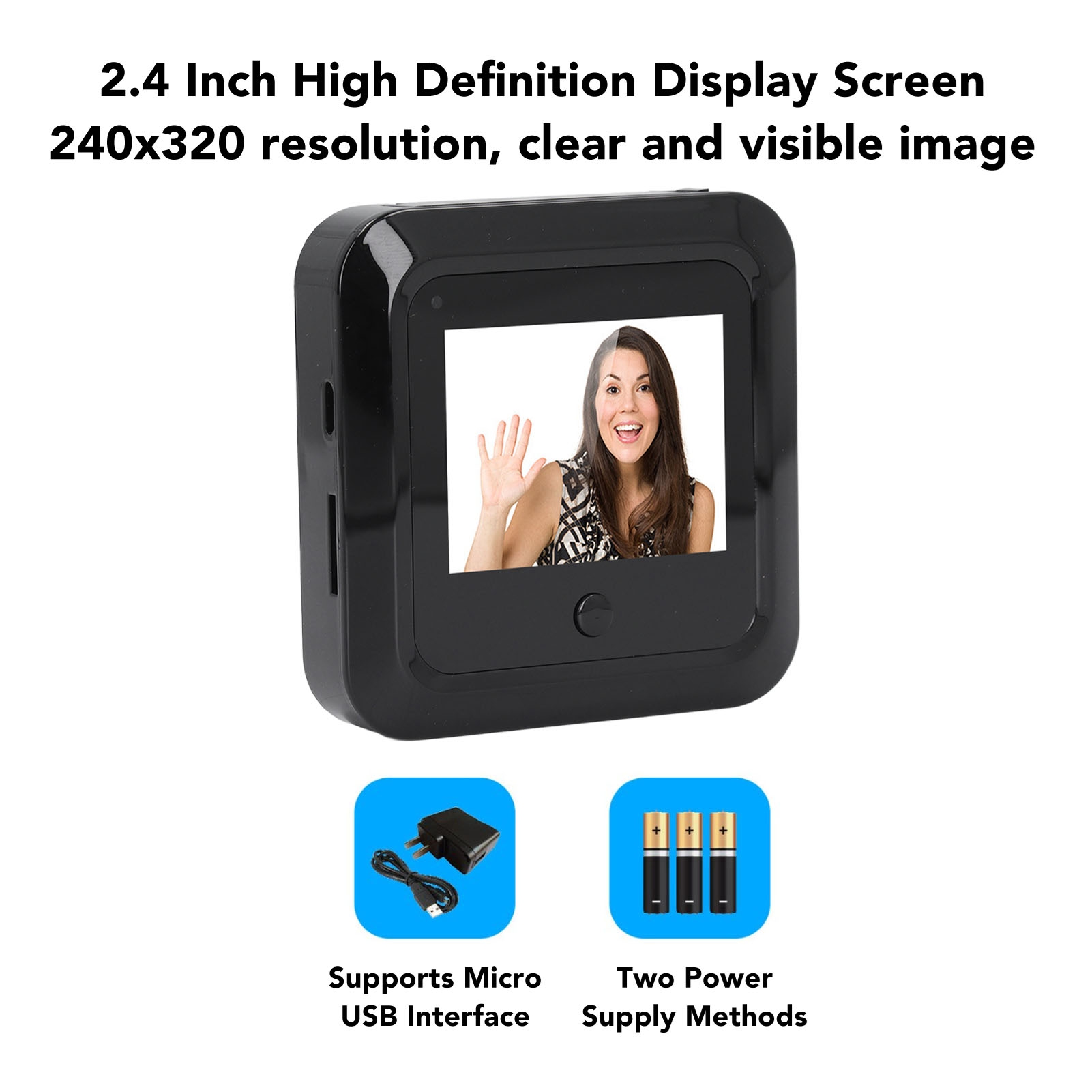 Digital Door Viewer 0.3MP 120  – обзор и цена Peephole Camera Viewer