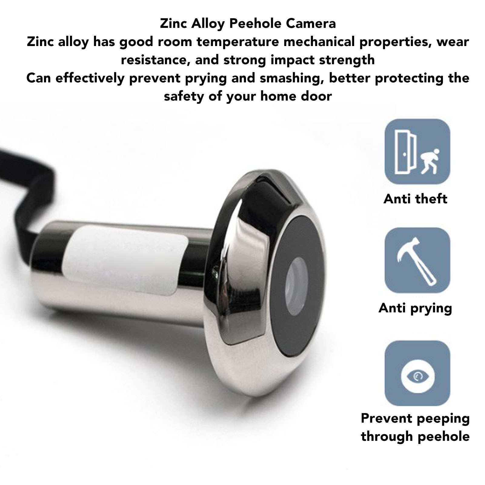 Digital Door Viewer 0.3MP 120  – обзор и цена Peephole Camera Viewer