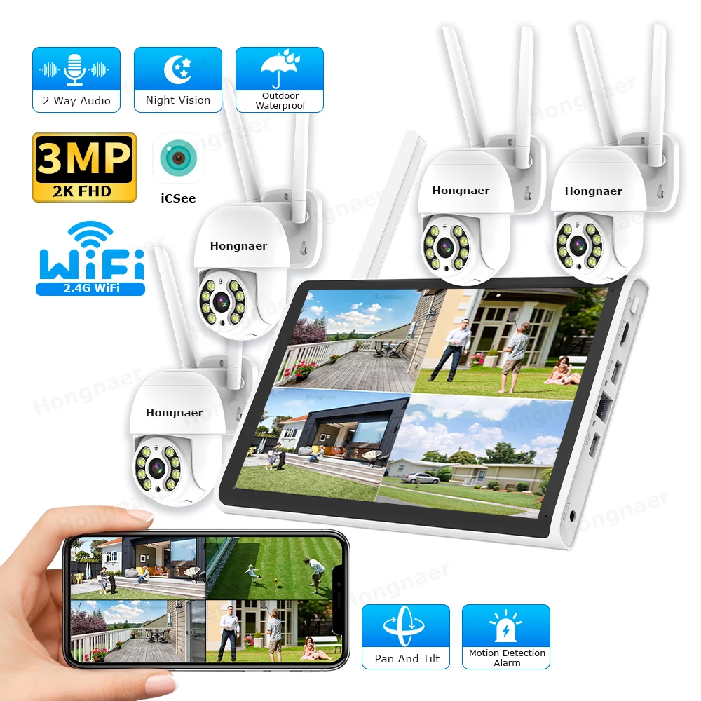 Комплект беспроводной системы  – обзор и цена Home Security Wifi Camera