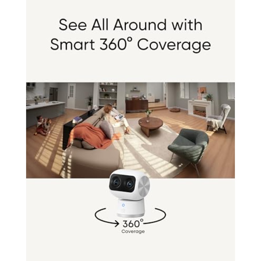 4K Indoor Cam S350 для домашне – обзор и цена Home Security Cameras No Subscription