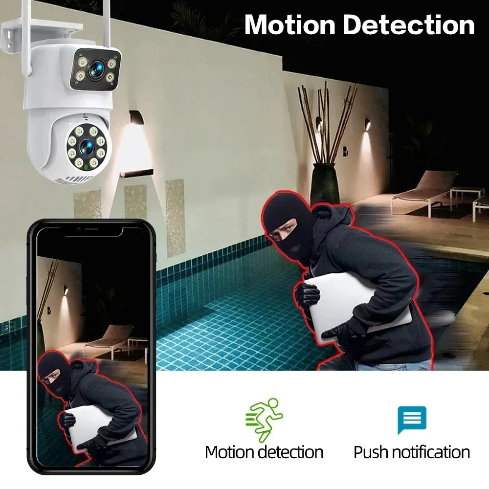 10-канальная система видеонабл – обзор и цена Home Security Wifi Camera