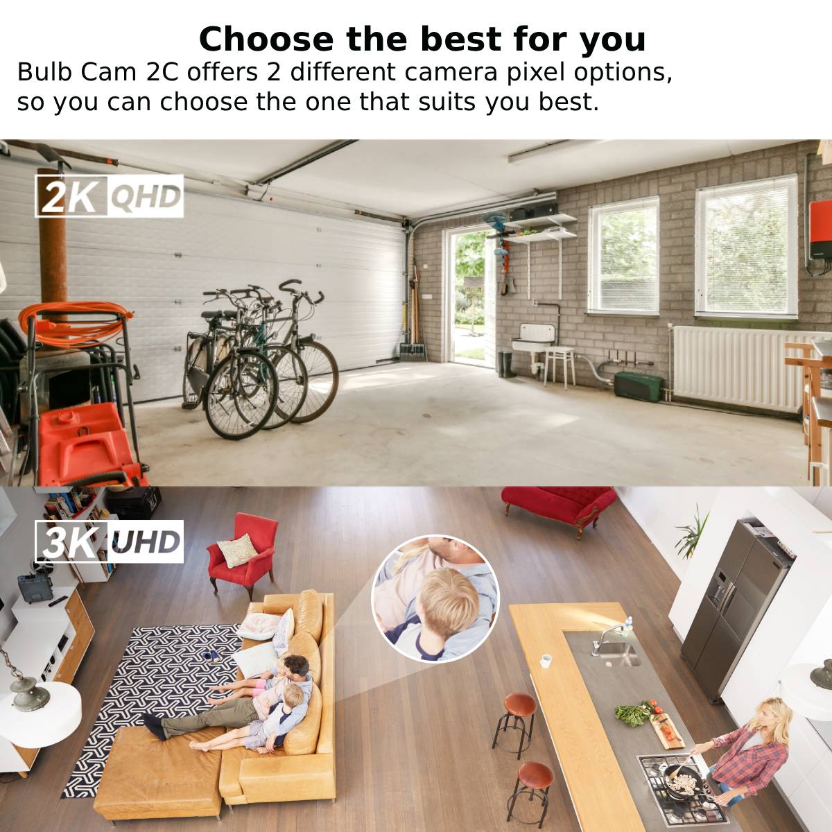 IMOU Bulb Cam 2C 3MP/5MP 2K/3K – обзор и цена Home Security Lidar