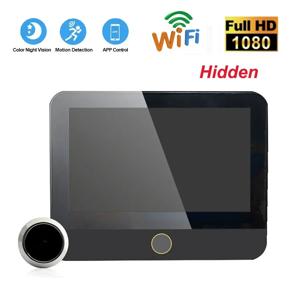 Новый Wi-Fi умный дверной звон – обзор и цена Peephole Camera Viewer