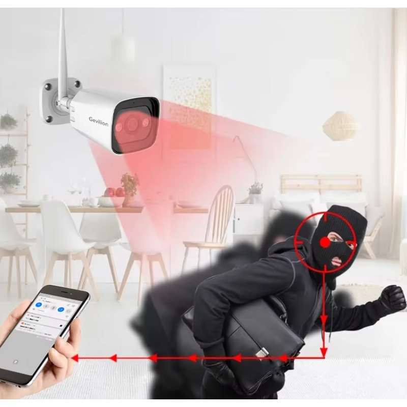 Высокотехнологичная 3 Мп 2/4/8 – обзор и цена Home Security Wifi Camera