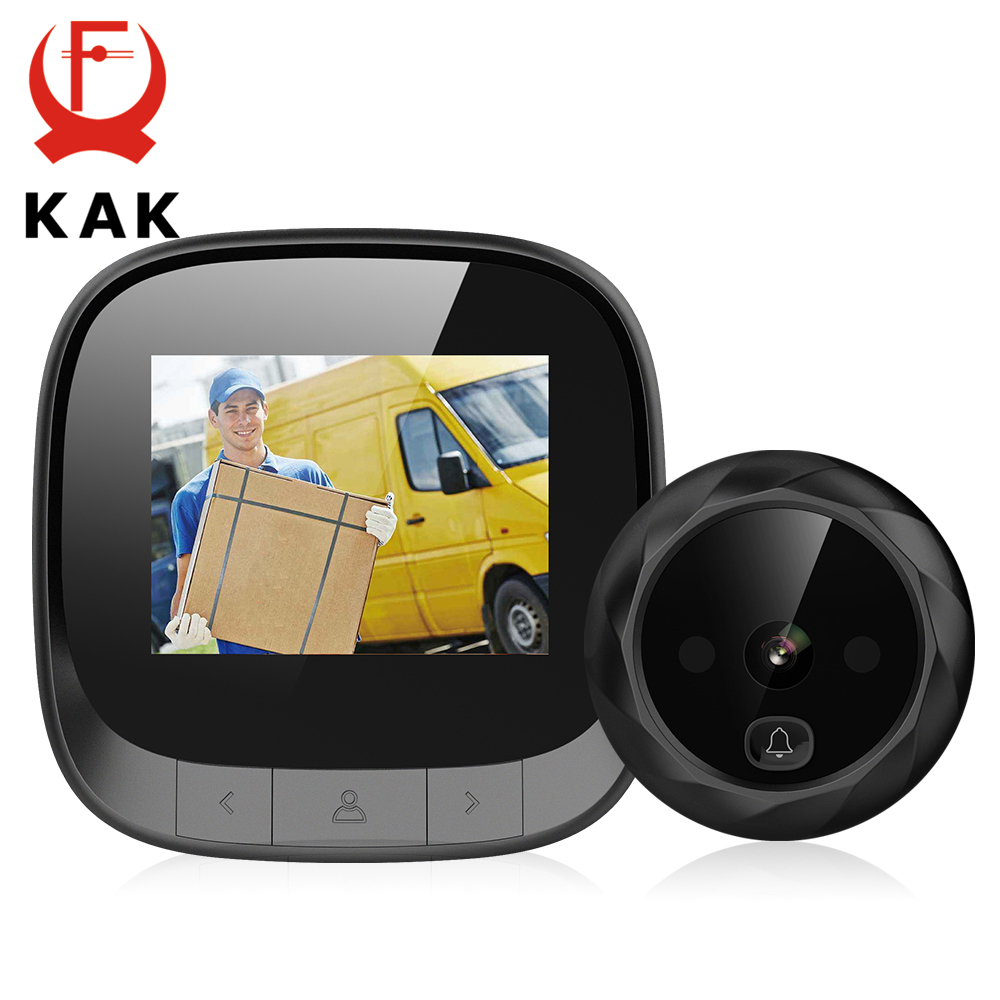 Электронный дверной глазок KAK – обзор и цена Peephole Camera Viewer