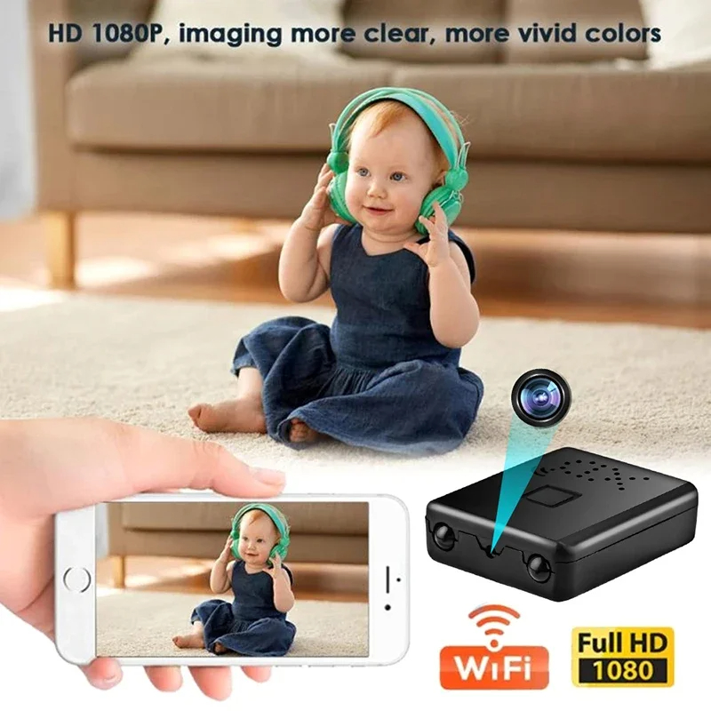 Мини-Wi-Fi камера XD Pro Full  – обзор и цена Home Security Camera Xiaomi