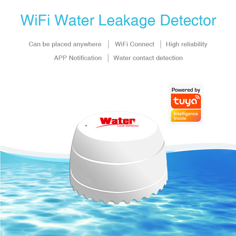 Датчик утечки воды Tuya Wi-Fi, – обзор и цена Home Security Alarm System