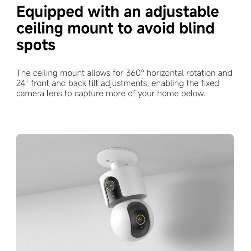 Умная камера Xiaomi C500 с дву – обзор и цена Home Security Camera Xiaomi