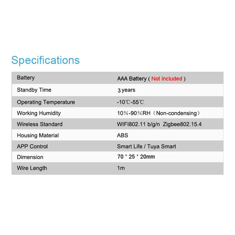 Датчик уровня воды Y22A-Tuya Z – обзор и цена Home Security Alarm System