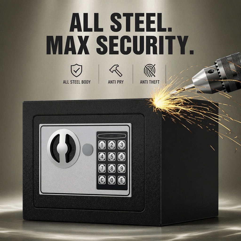 Цельностальной электронный сей – обзор и цена Home Security Keypad