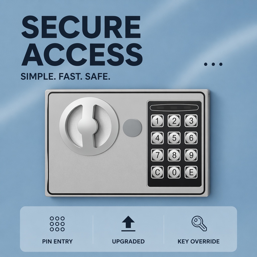 Цельностальной электронный сей – обзор и цена Home Security Keypad