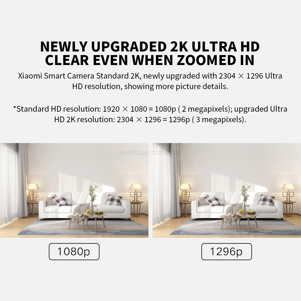 Умная IP-камера Xiaomi 2K 1296 – обзор и цена Xiaomi Home Security Camera 2K