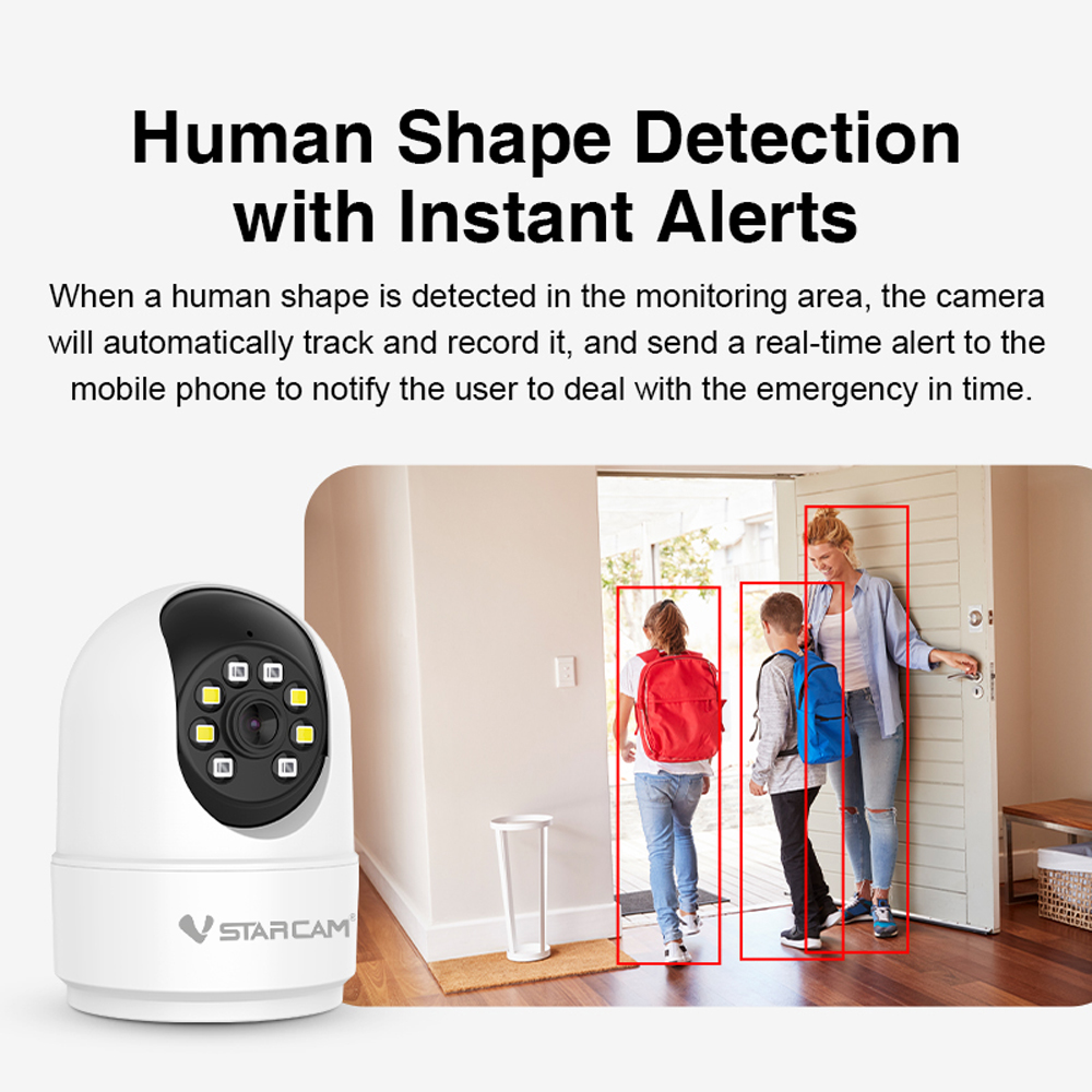 Vstarcam 5MP HD Wi-Fi IP-камер – обзор и цена Home Security Lidar