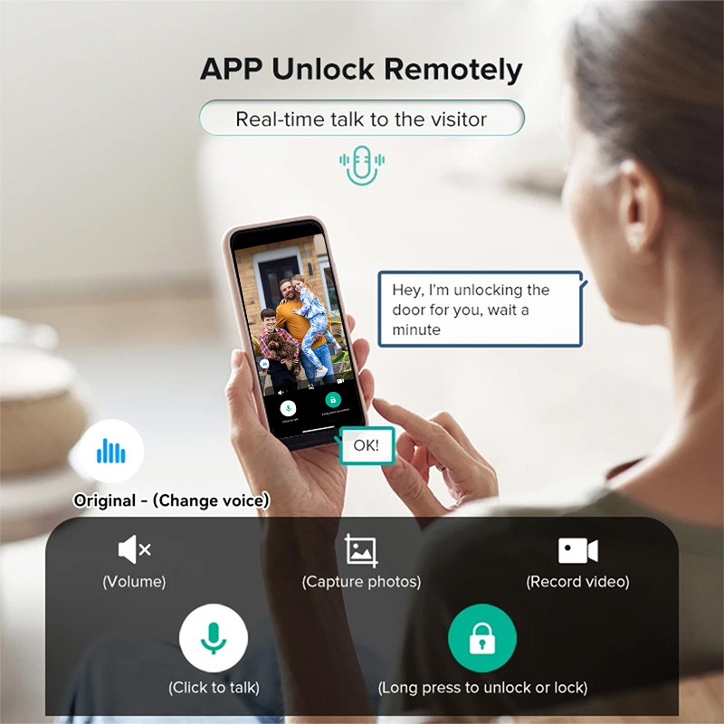 3D домофон в реальном времени  – обзор и цена Peephole Camera Viewer