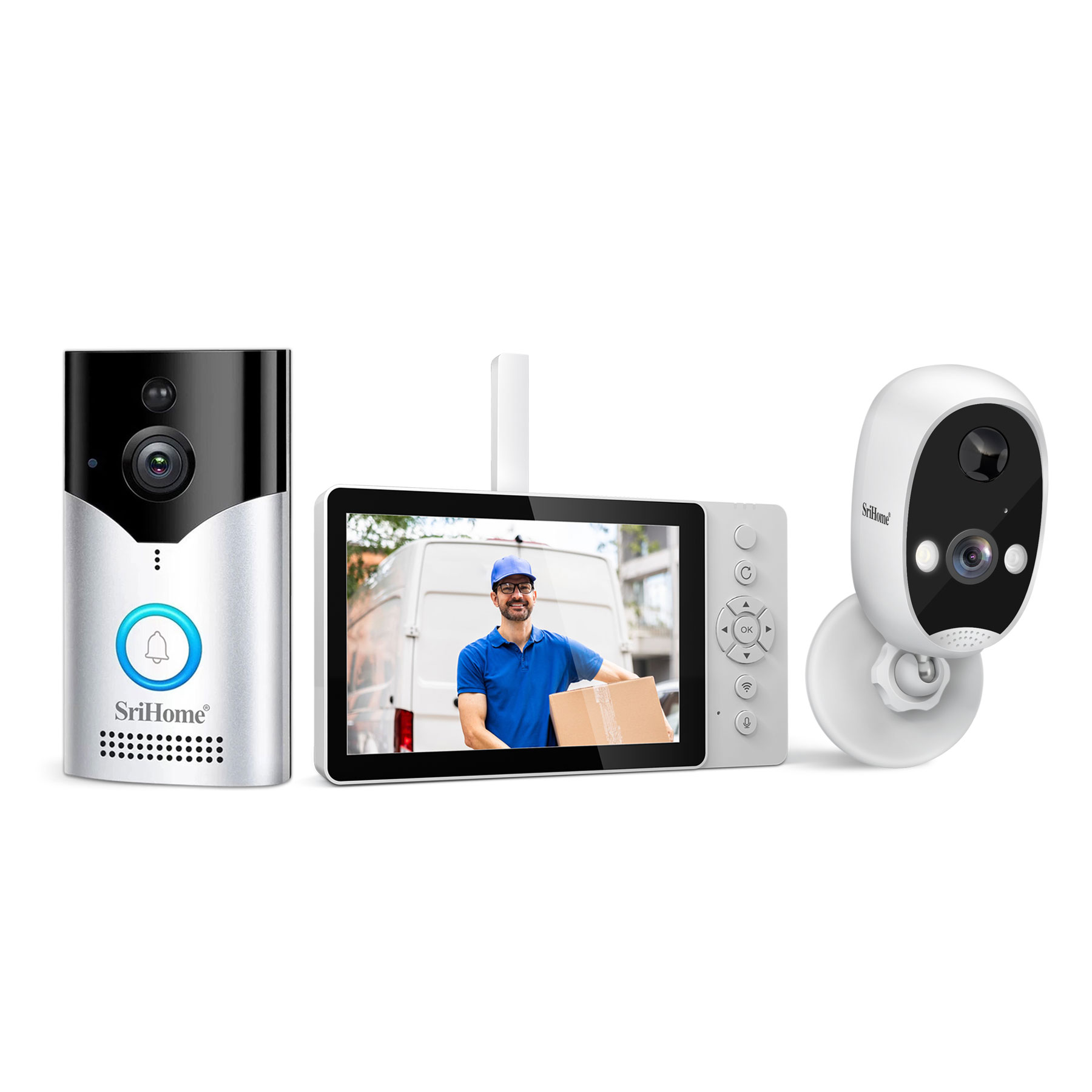 Видеодомофон Srihome SH054+DH0 – обзор и цена Peephole Camera Viewer