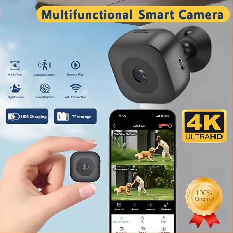 Умная мини-камера Lenovo 4K HD – обзор и цена Home Security Lidar