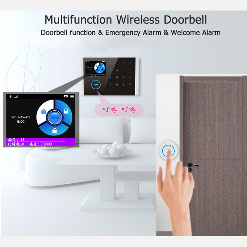 Новый беспроводной дверной зво – обзор и цена Home Security System Installation