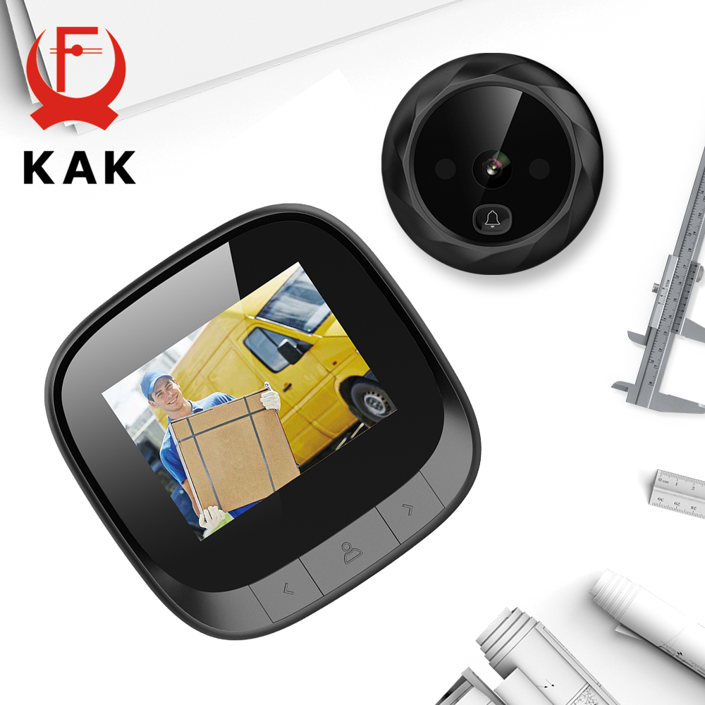 Электронный дверной глазок KAK – обзор и цена Peephole Camera Viewer