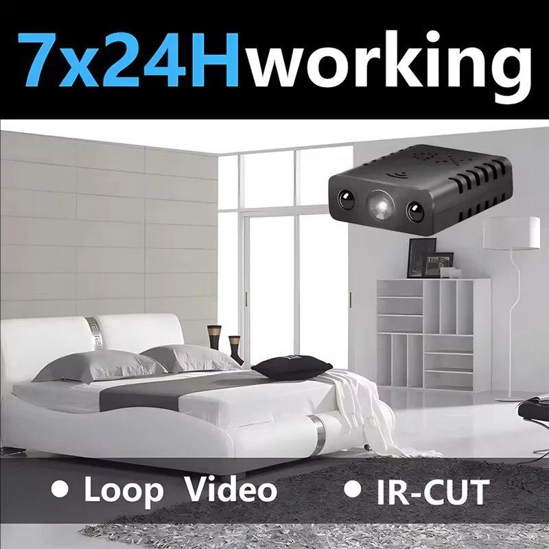 Мини-камера Wi-Fi 1080P HD XD, – обзор и цена Home Security Lidar