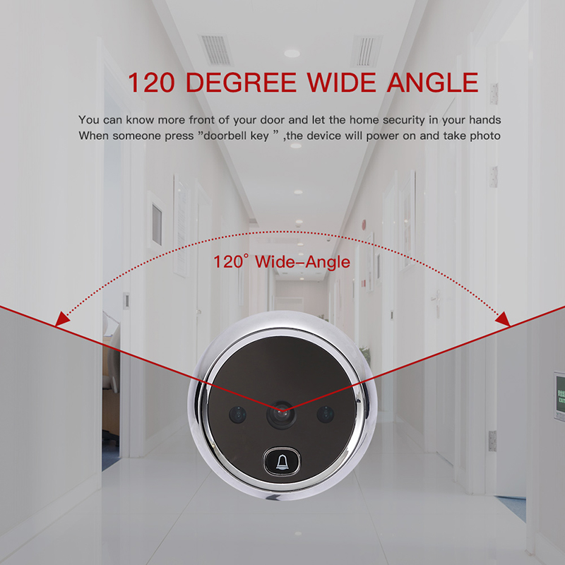 Электронный дверной глазок NAI – обзор и цена Peephole Camera Viewer