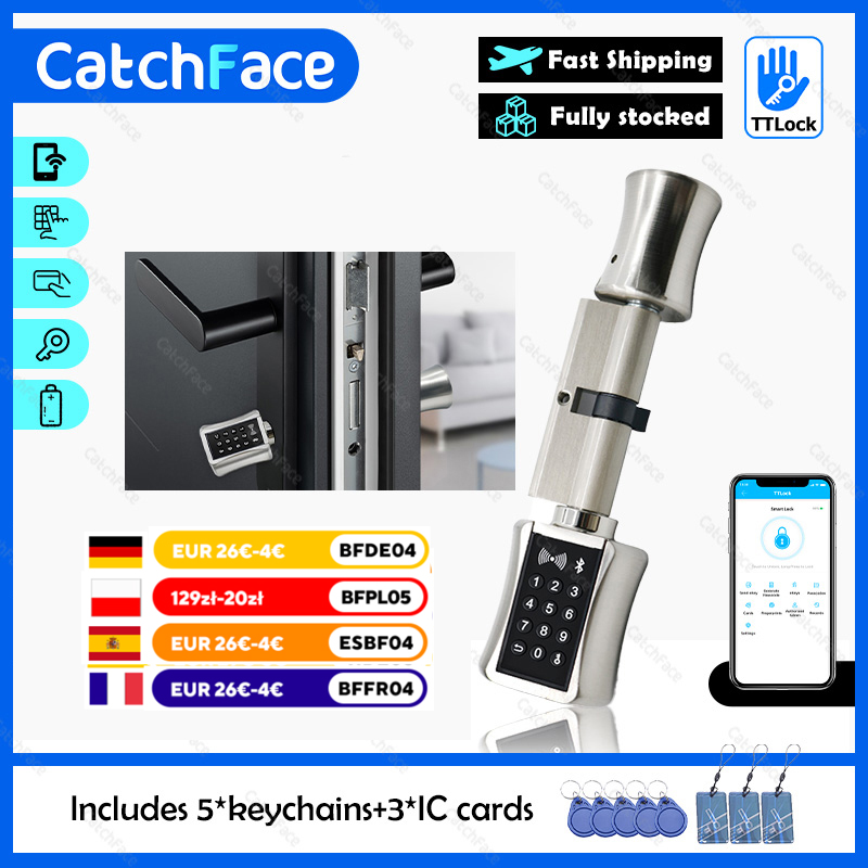 Умный цилиндровый замок TTlock – обзор и цена Home Security Keypad