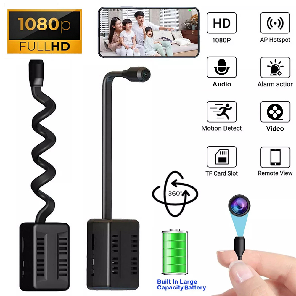 HD 1080P Мини-камера с обнаруж – обзор и цена Home Security Hidden Cameras