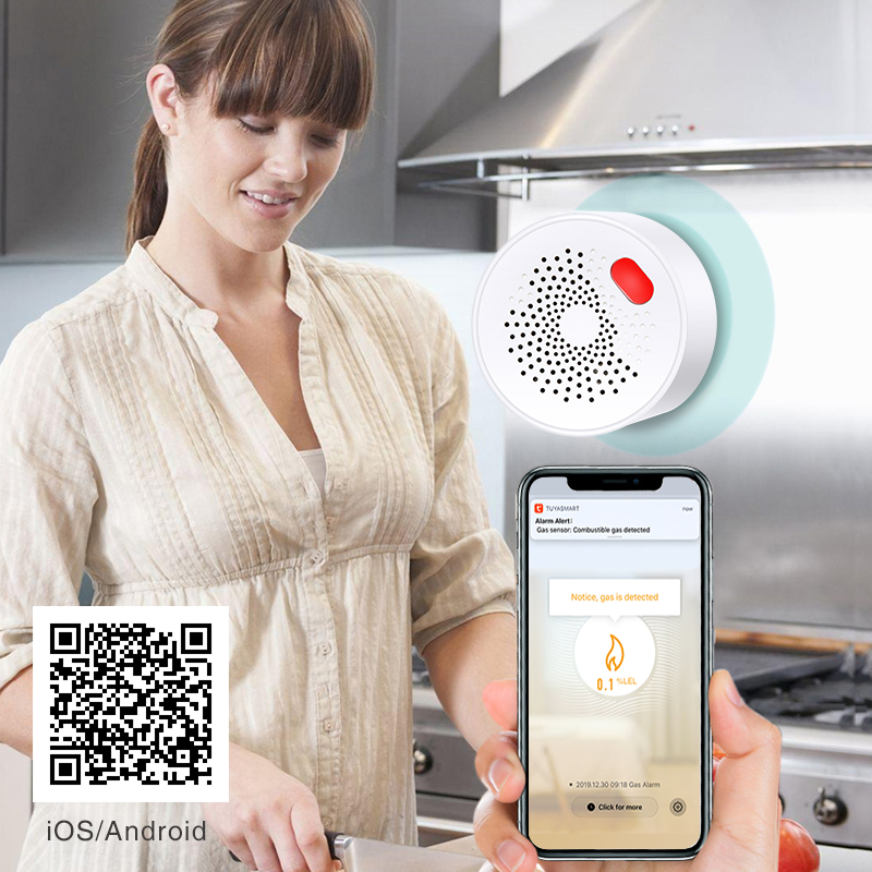 Датчик природного газа Tuya Sm – обзор и цена Home Security With Ai