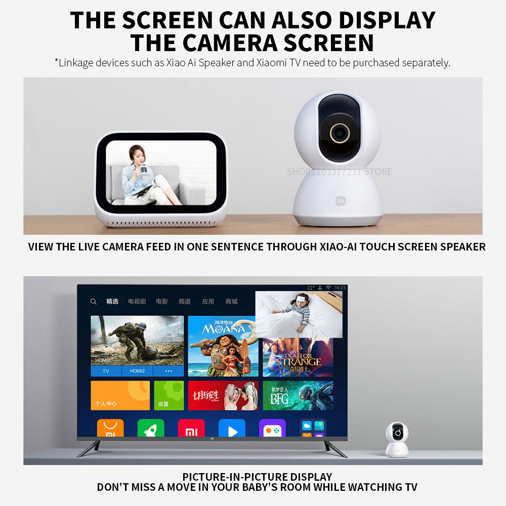 НОВАЯ Умная домашняя камера бе – обзор и цена Xiaomi Home Security Camera 2K